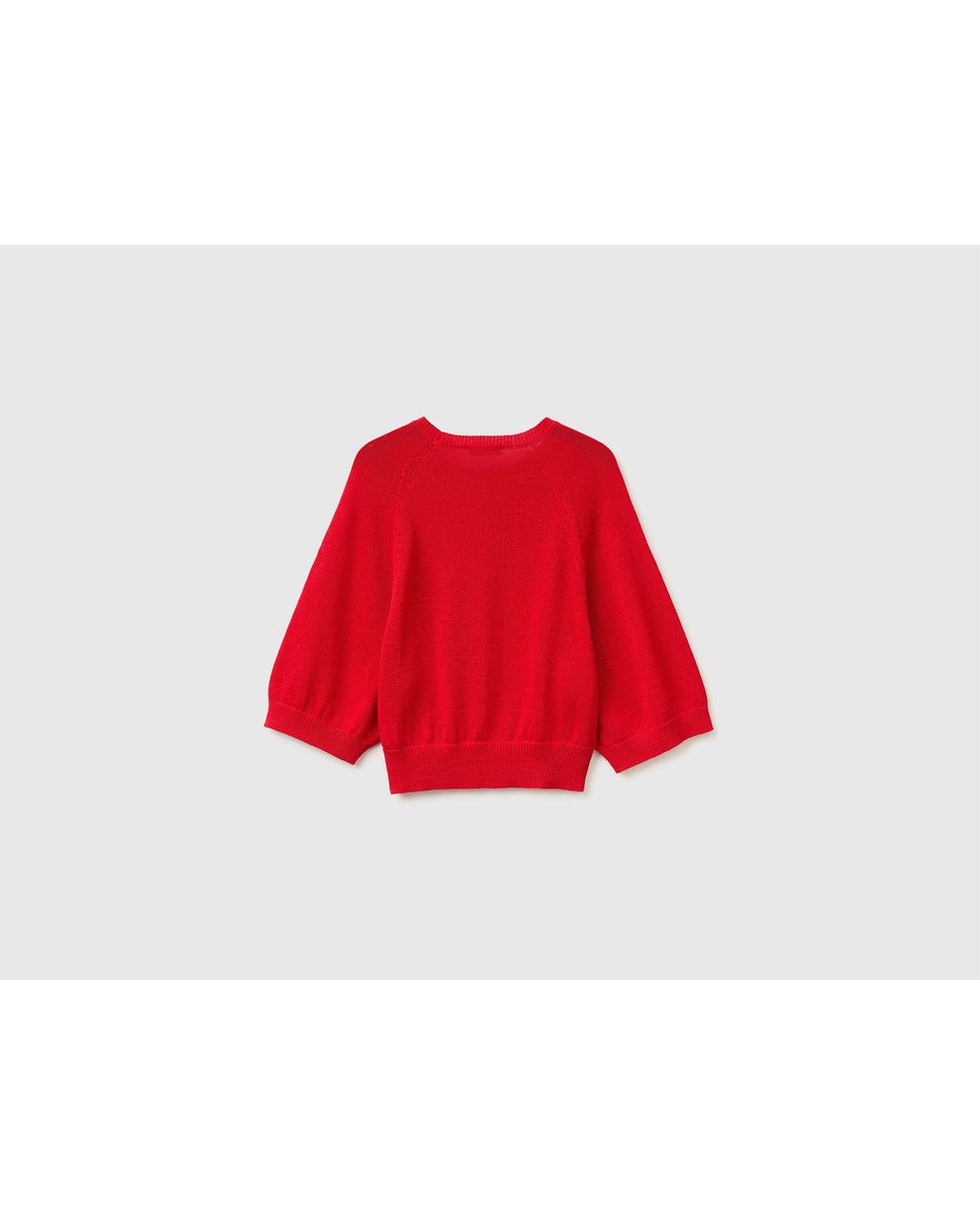 Benetton Red Benetton, Oversized Sweater