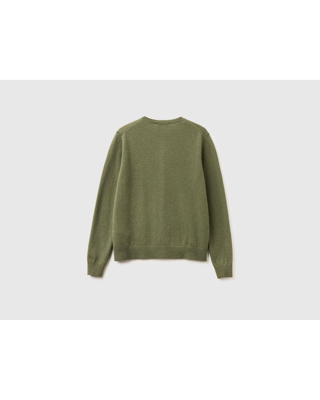 Benetton Green Benetton, Crew Neck Cardigan