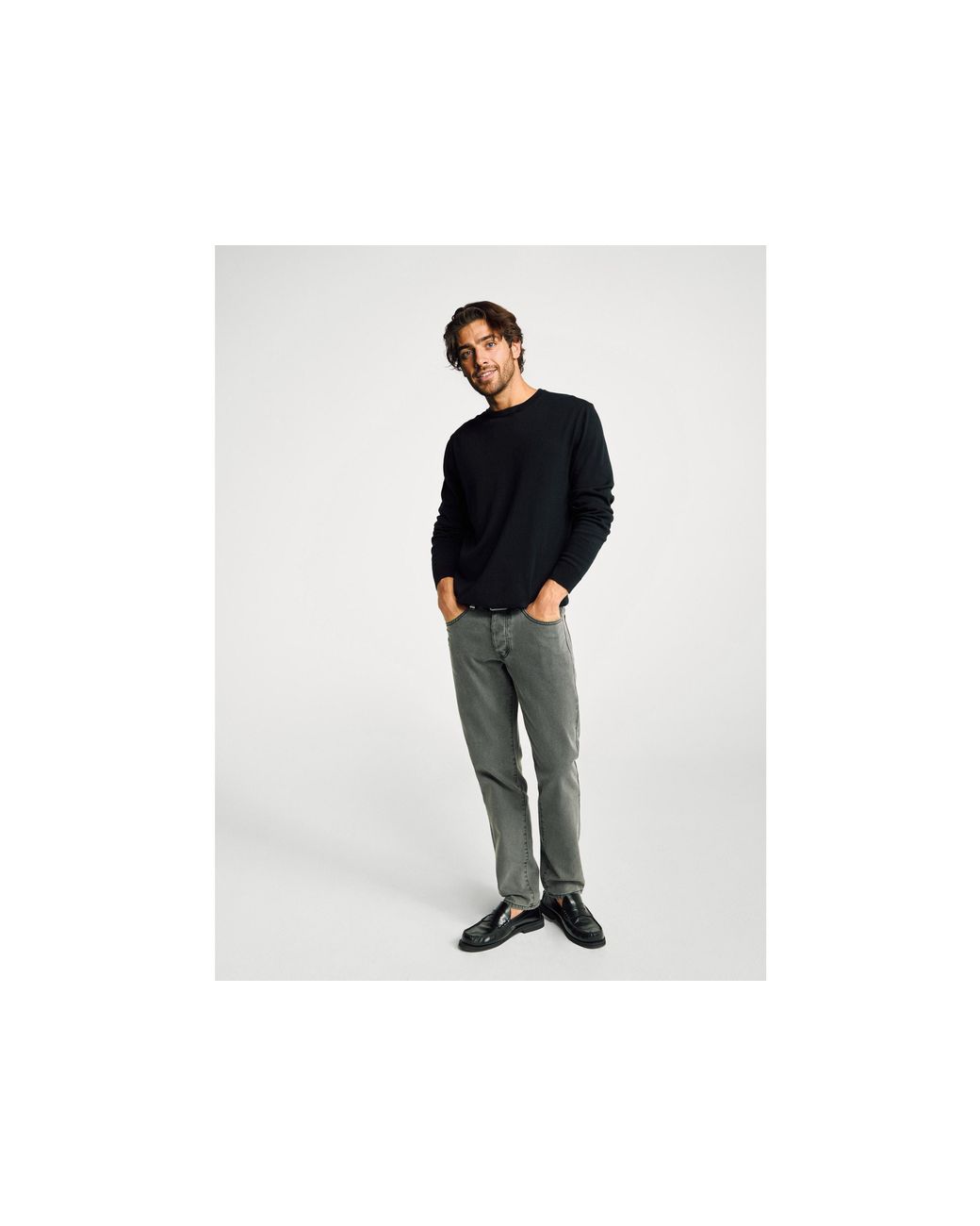 Benetton Black Benetton, Regular Fit Jeans for men