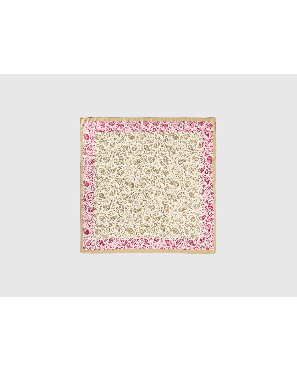 Benetton Black Benetton, Scarf With Patterned Print