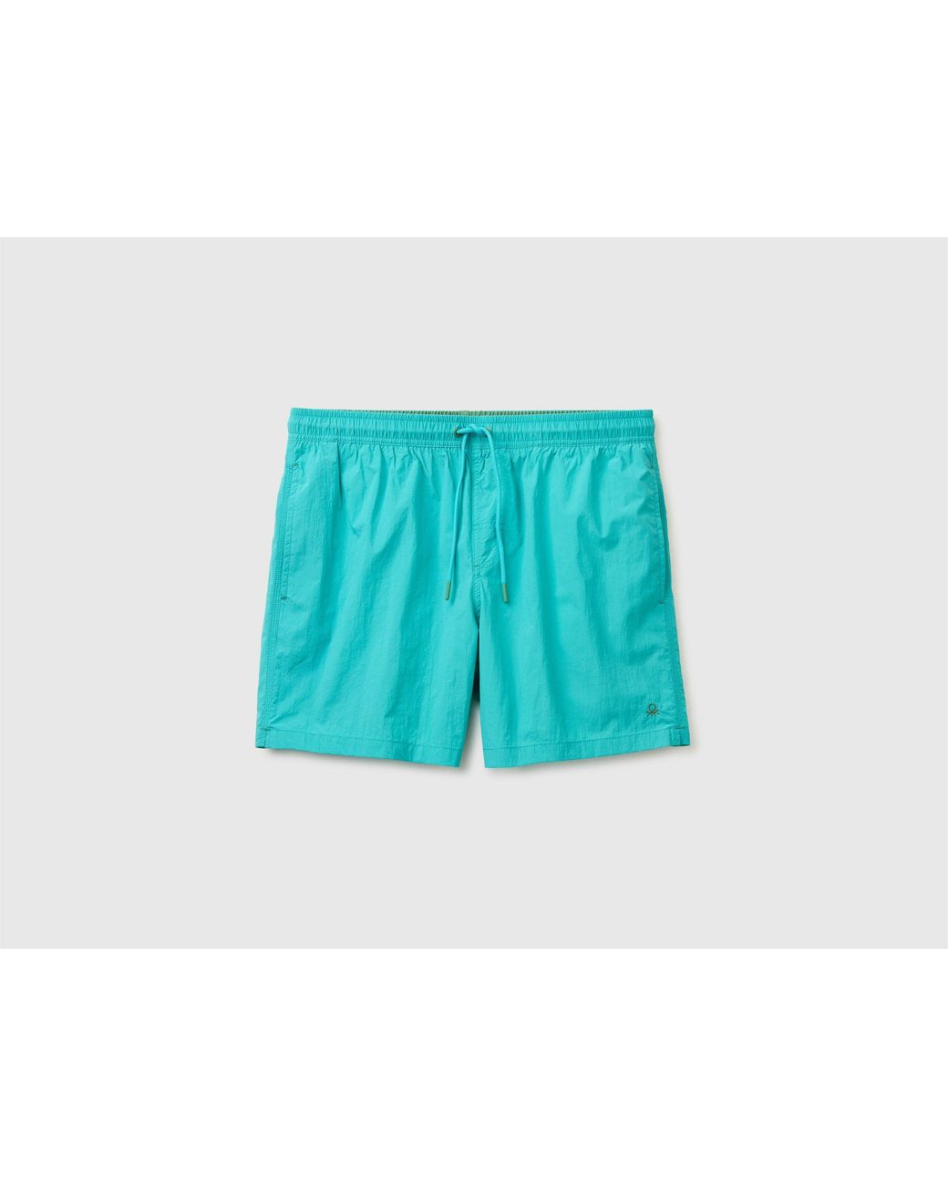 Benetton Black Benetton, Drawstring Swim Trunks for men