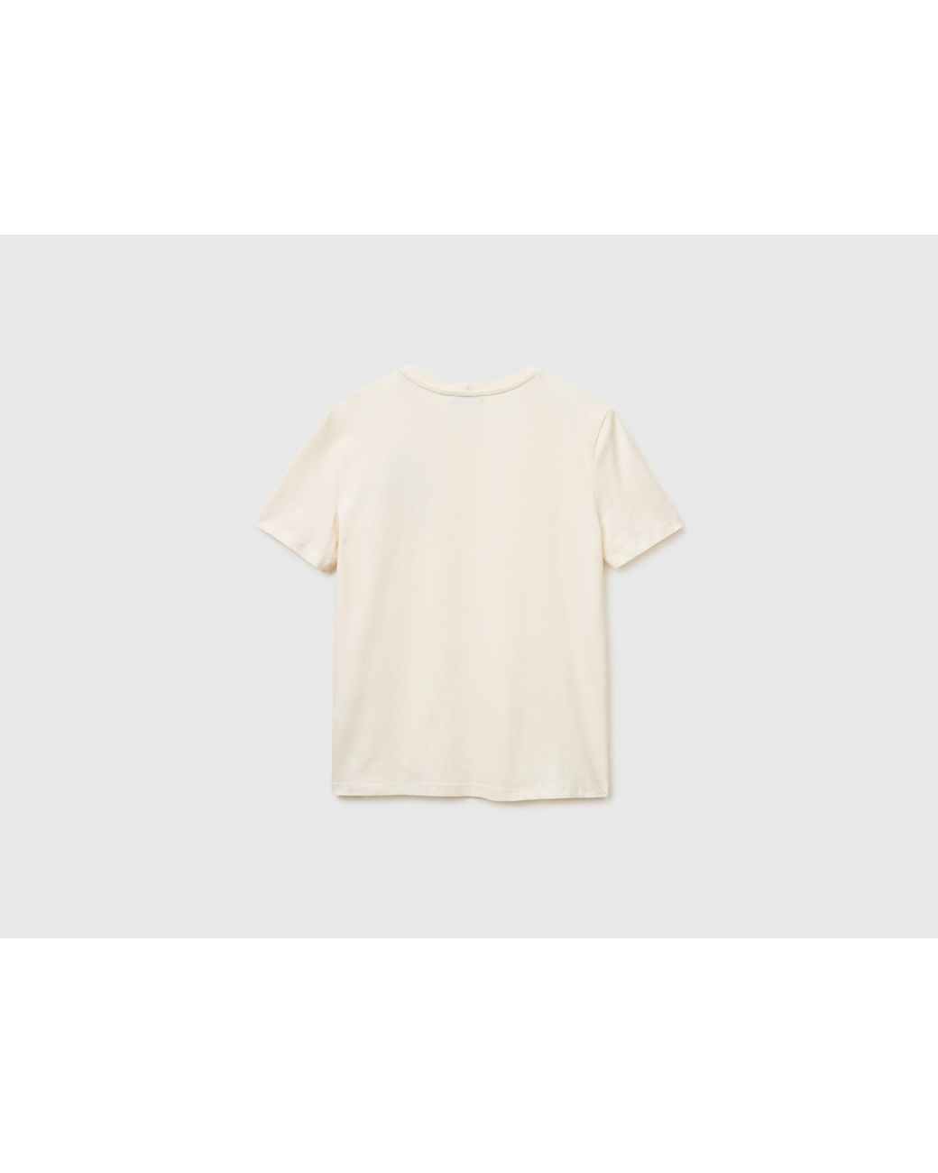 Benetton Black Benetton, T-Shirt With Flower Print