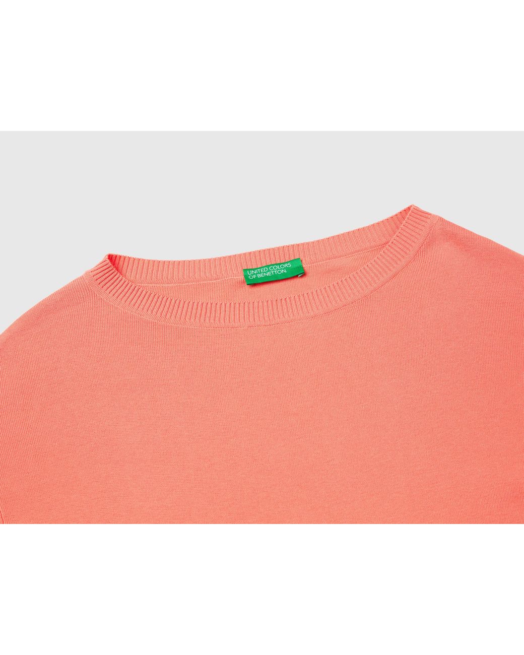 Benetton Red Benetton, Premium Cotton Oversized Sweater