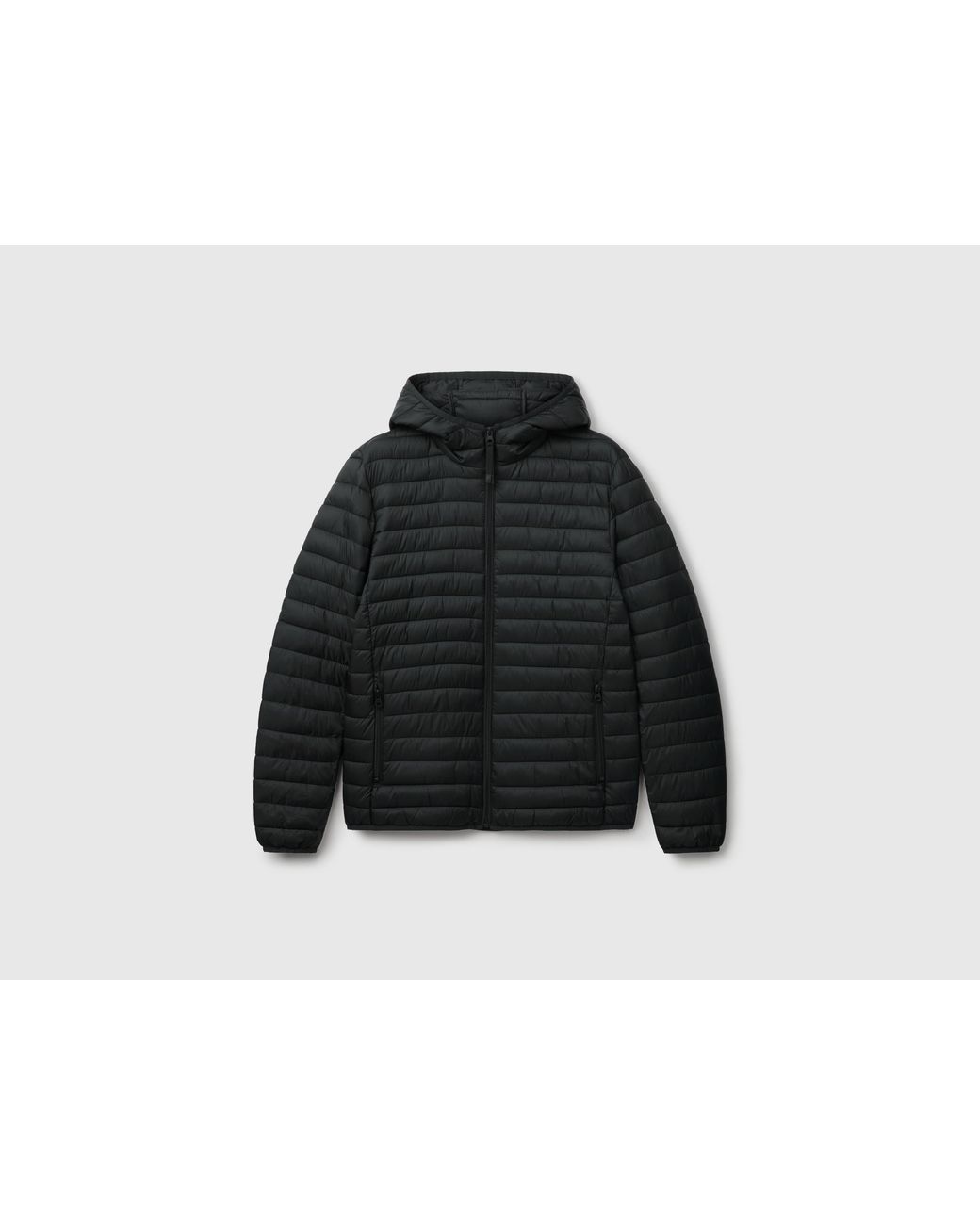 Benetton Black Benetton, Regular Fit Puffer Jacket for men
