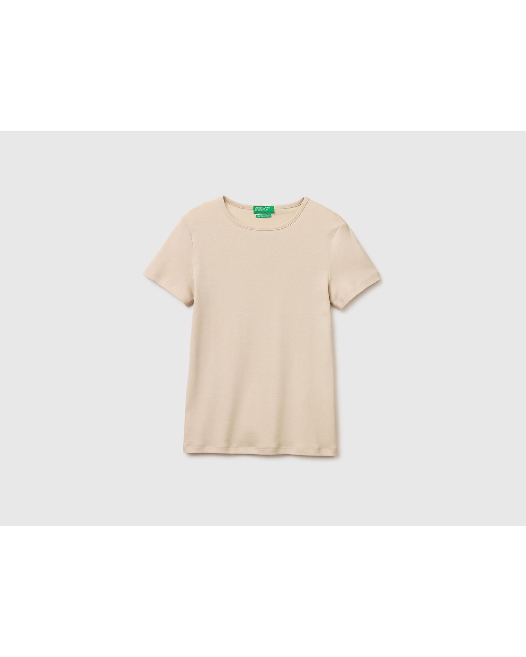 Benetton Black Benetton, Slim Fit Crew Neck T-Shirt