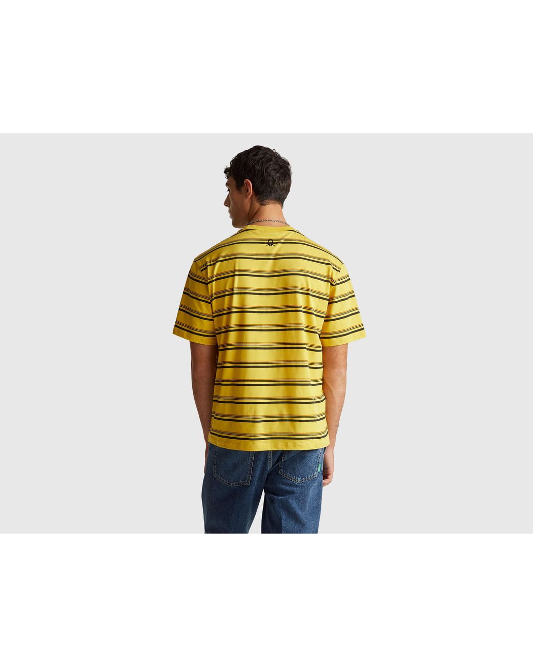Benetton Black Benetton, Stranger Things Striped T-Shirt