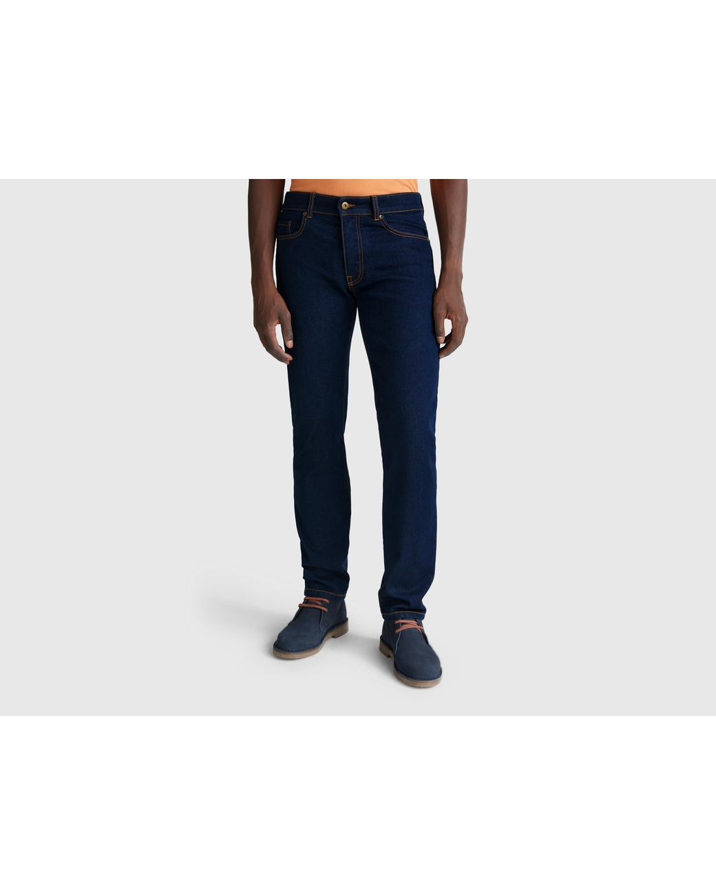 Benetton Black Benetton, Five Pocket Slim Fit Jeans for men