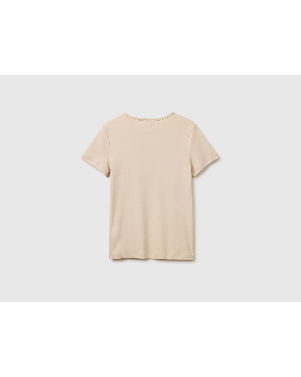 Benetton Black Benetton, Slim Fit Crew Neck T-Shirt