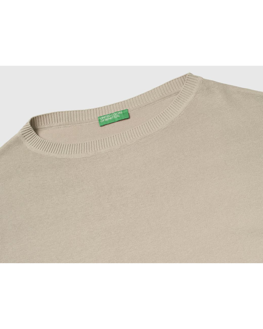 Benetton Black Benetton, Premium Cotton Oversized Sweater