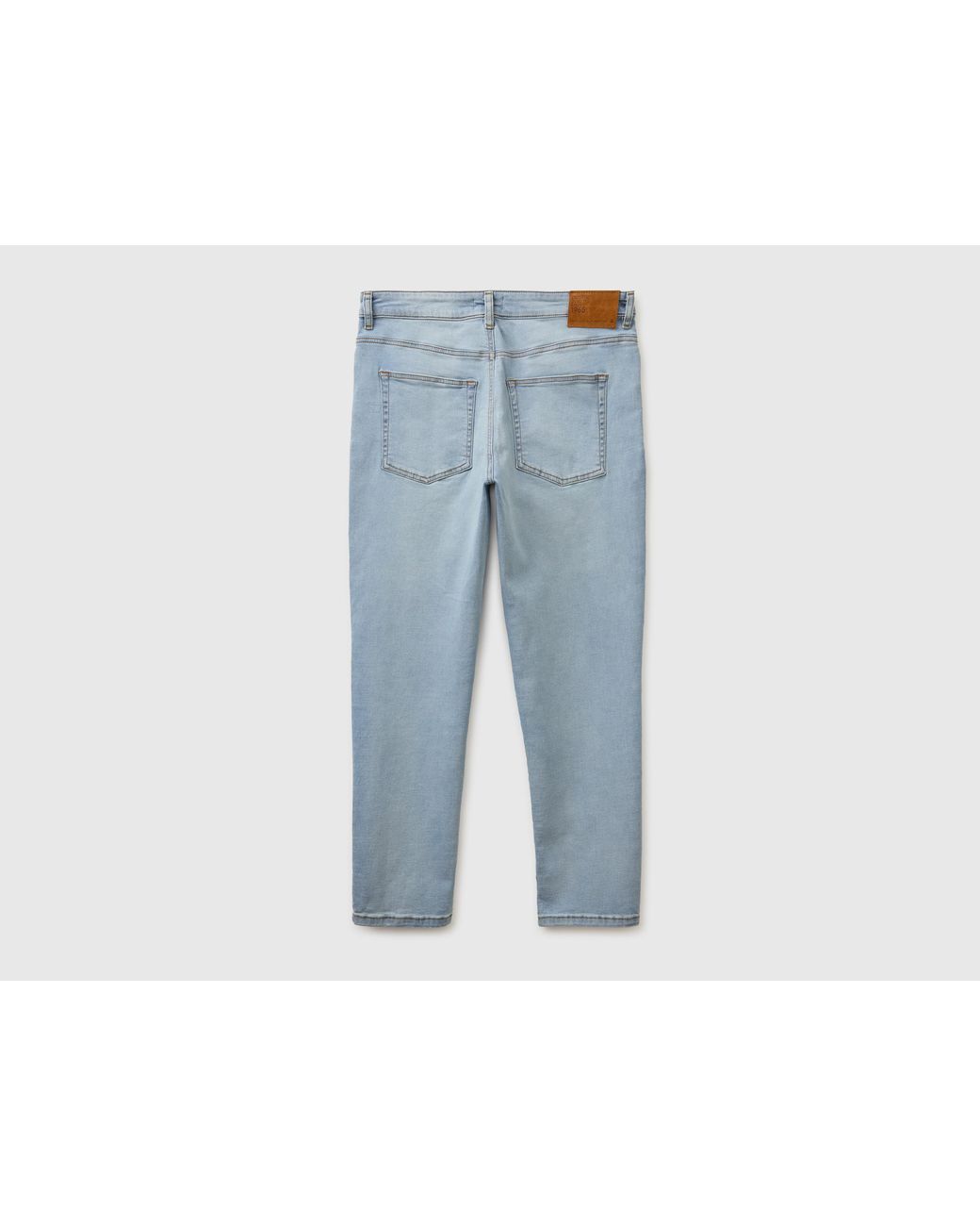 Benetton Blue Benetton, Slim Fit High-Waisted Jeans