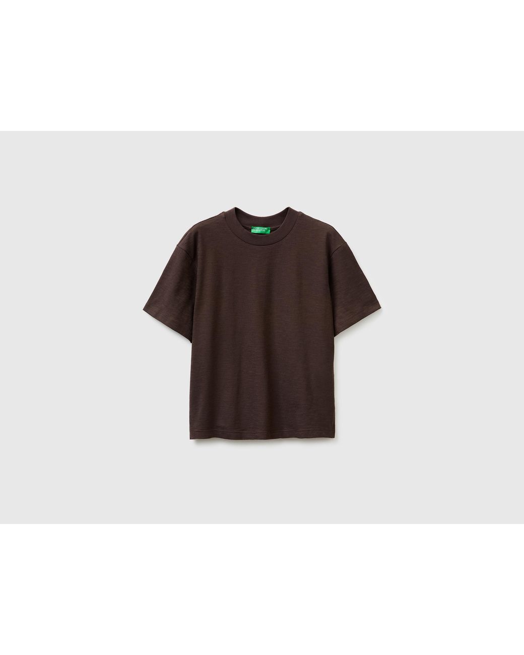 Benetton Black Benetton, Crew Neck T-Shirt