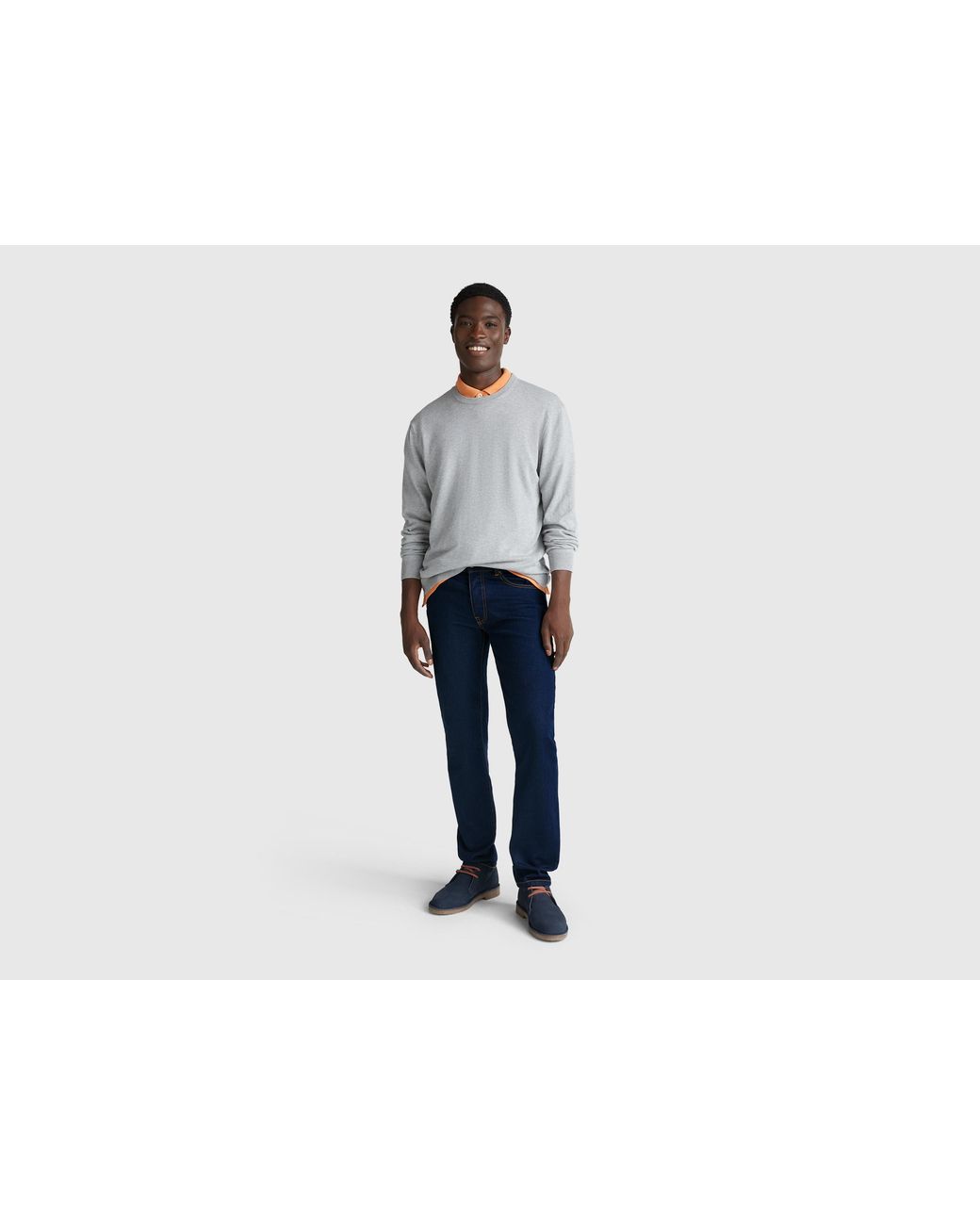 Benetton Black Benetton, Five Pocket Slim Fit Jeans for men