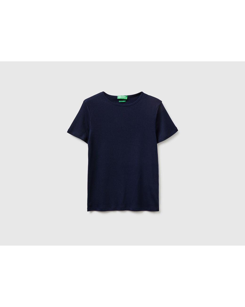 Benetton Blue Benetton, Slim Fit Crew Neck T-Shirt