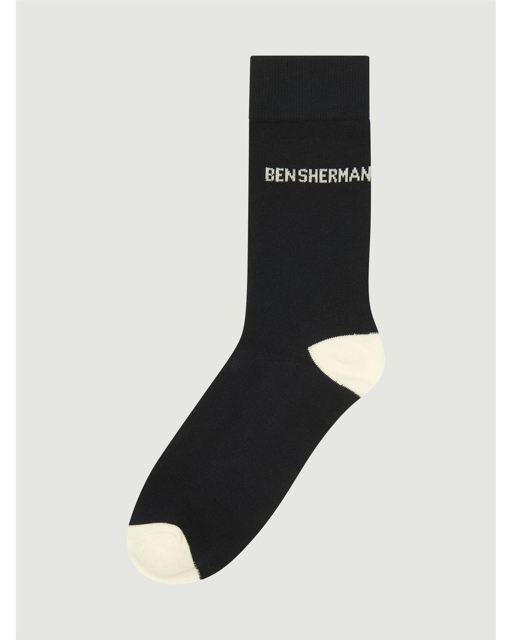 Ben Sherman White 3 Pack Heel Toe Socks In Dark Navy for men