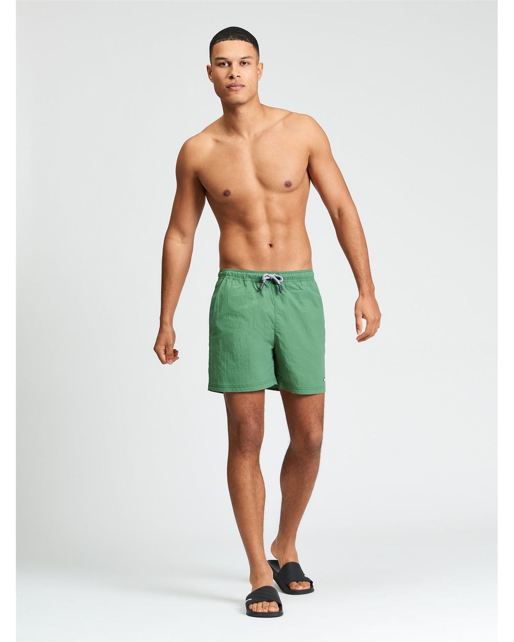 Ben Sherman Swimshort In Fraser Green for men