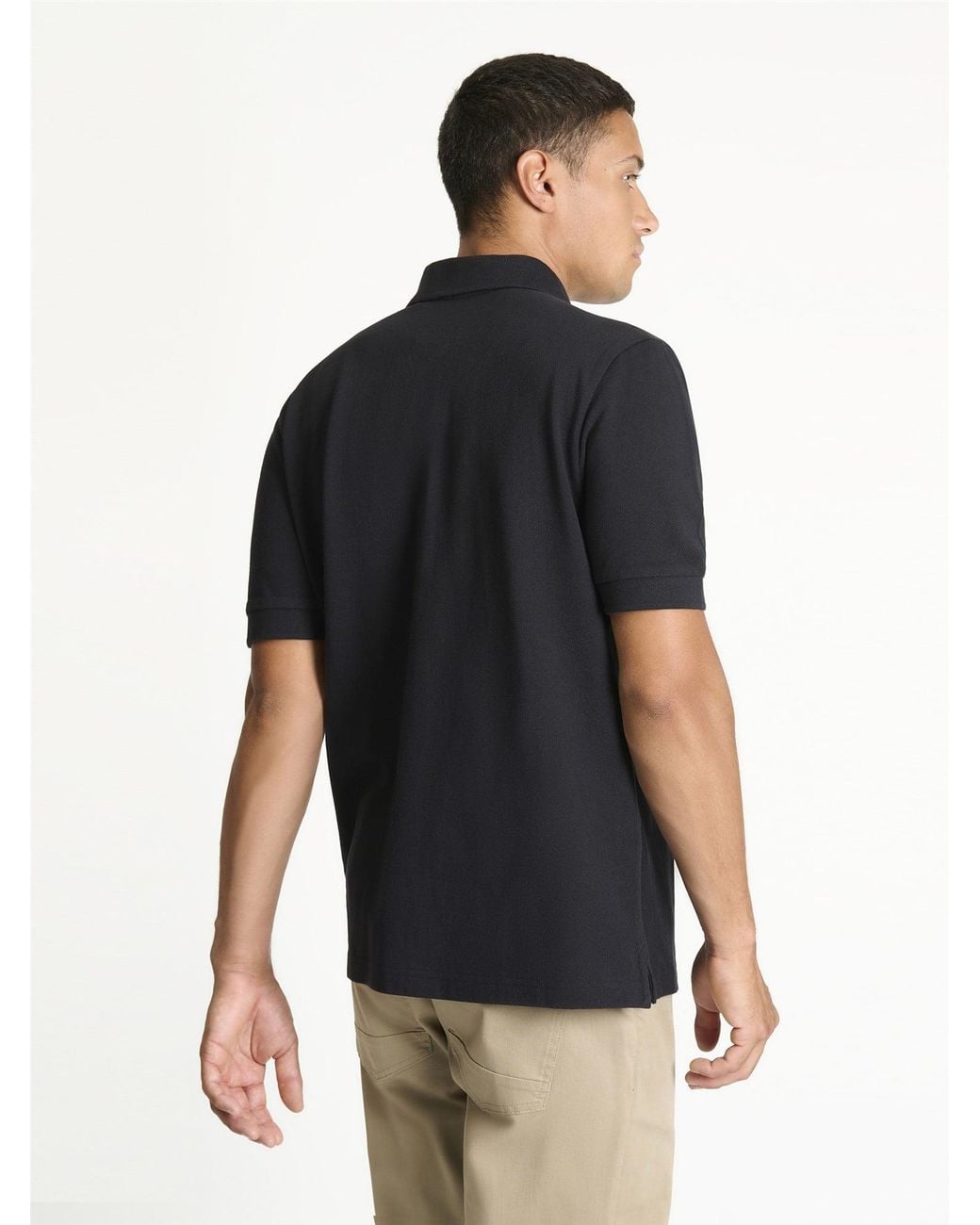 Ben Sherman Blue House Mod Polo Shirt In Black for men