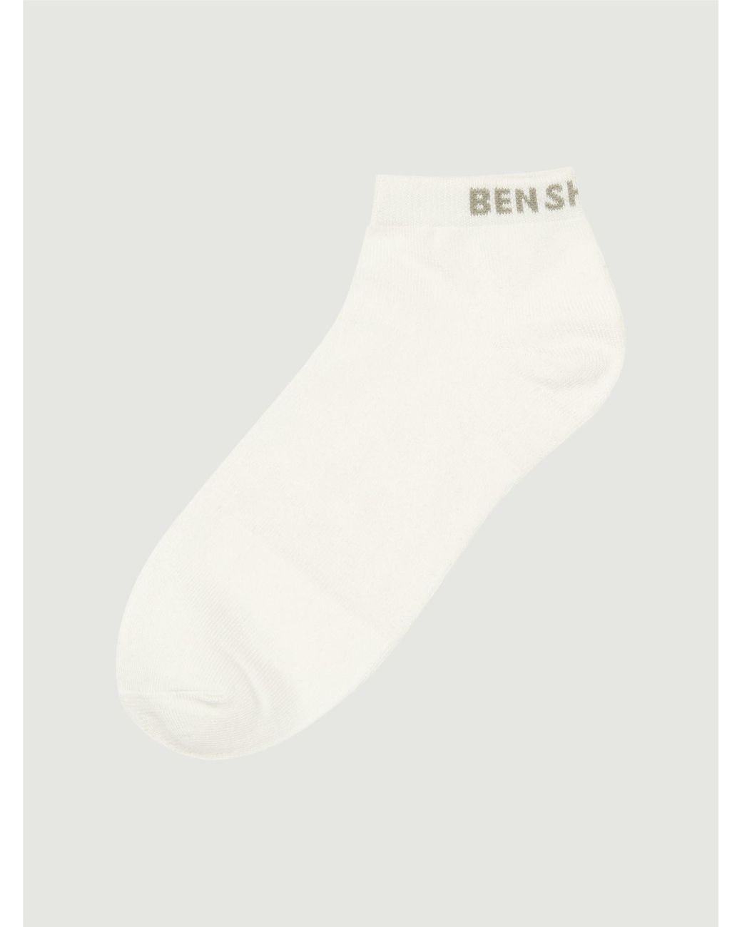 Ben Sherman White 3 Pack Trainer Sock In Assorted for men