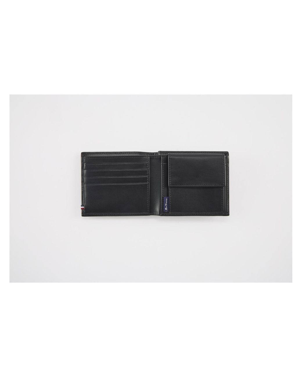 Ben Sherman White Classic Billfold Leather Wallet In for men