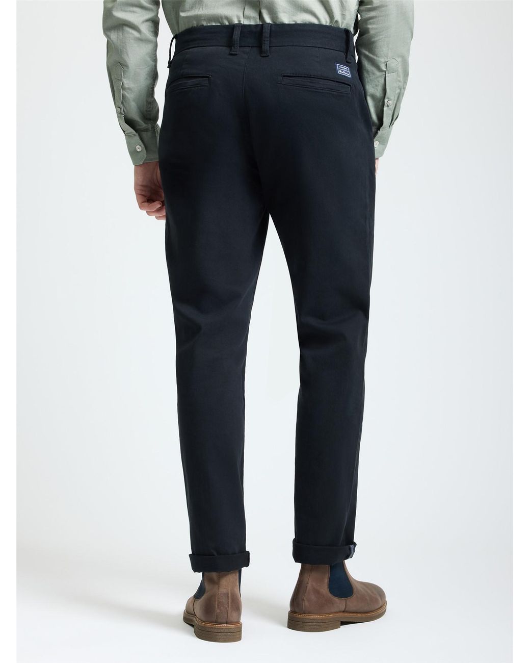 Ben Sherman Blue Slim Fit Chinos In for men