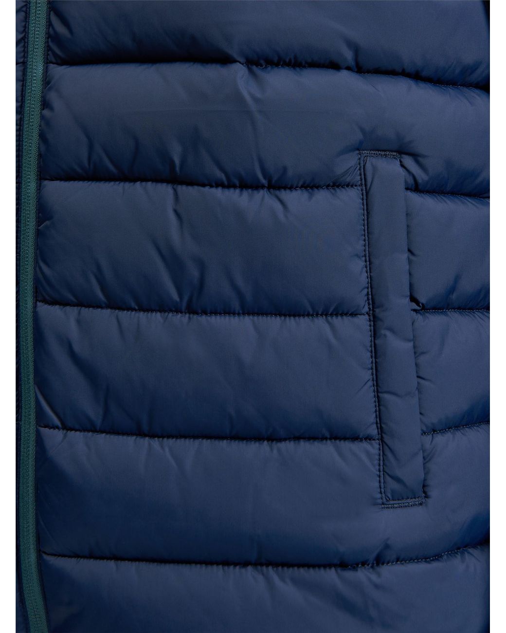 Ben Sherman Blue Padded Gilet In Dark Navy for men