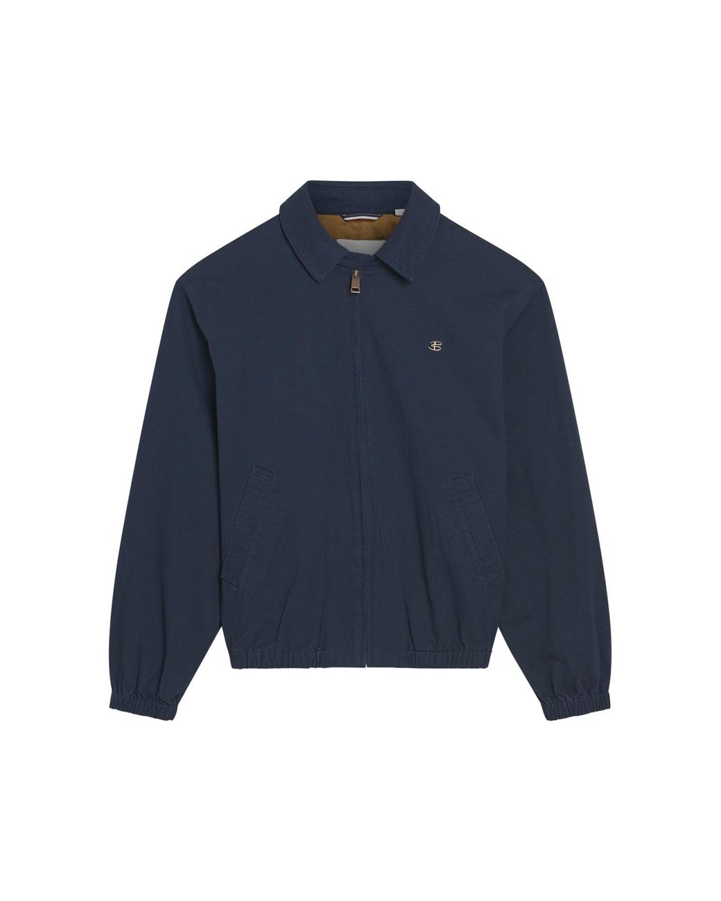 Ben Sherman Blue Sports Blouson In Dark Navy for men