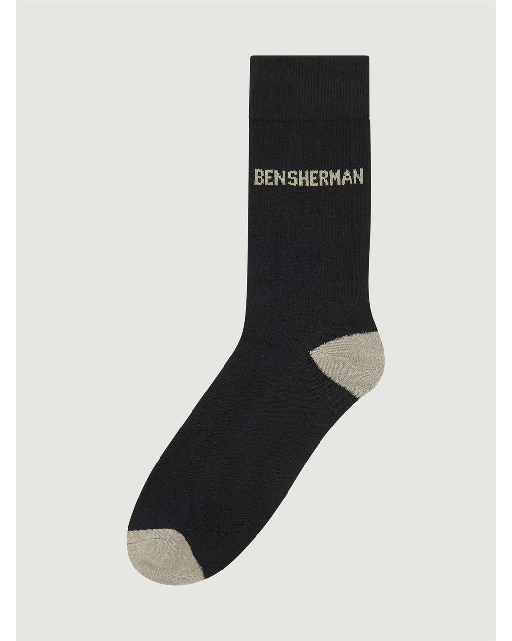 Ben Sherman White 3 Pack Heel Toe Socks In Dark Navy for men