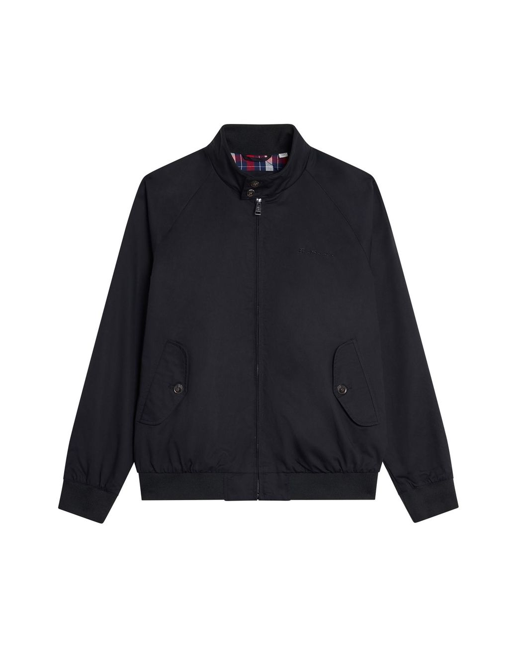 Ben Sherman Black Signature Harrington In for men