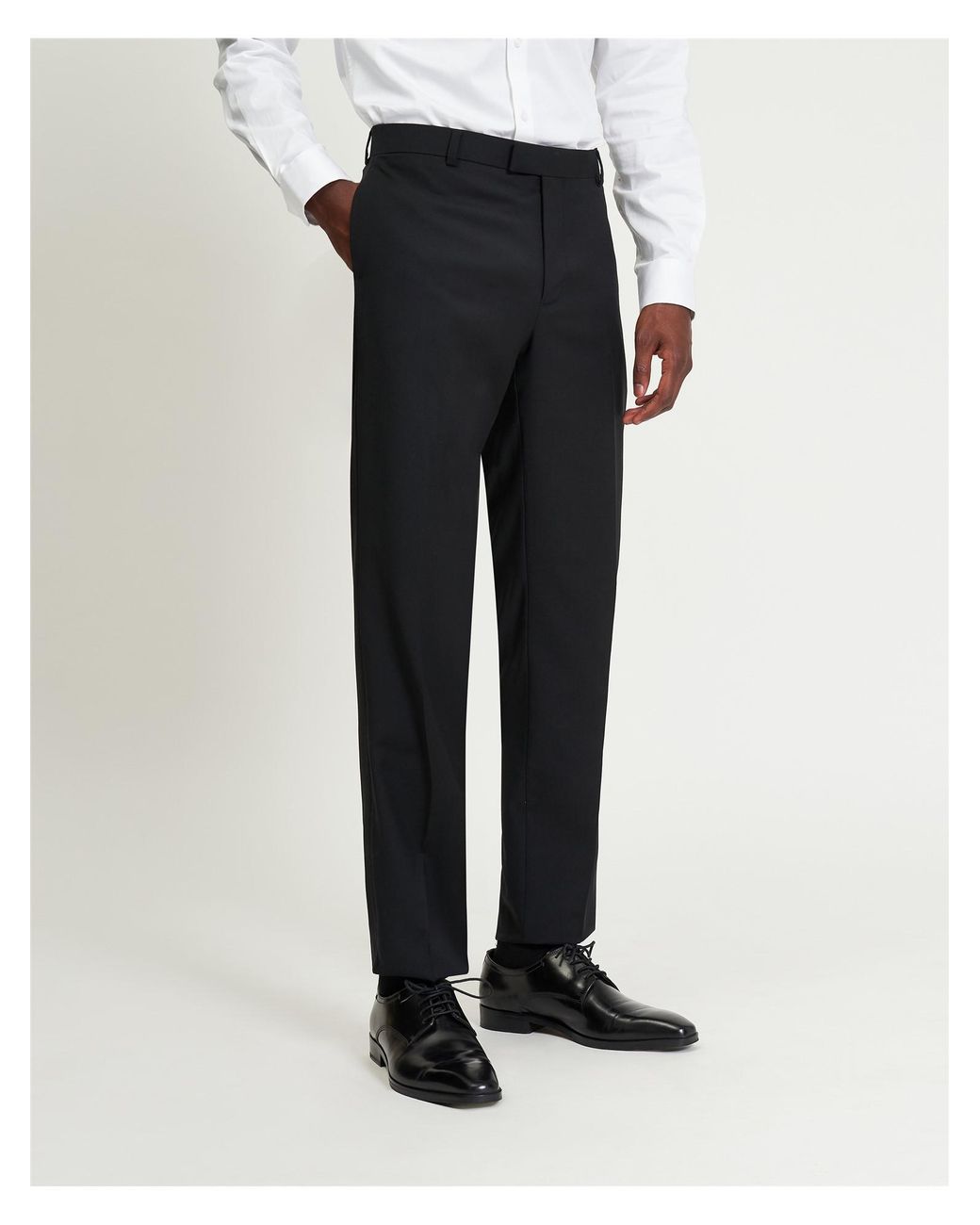 Ben Sherman Black Signature Twill Trouser In for men