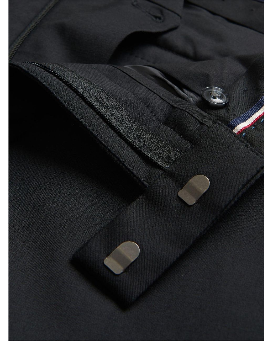 Ben Sherman Black Signature Twill Trouser In for men