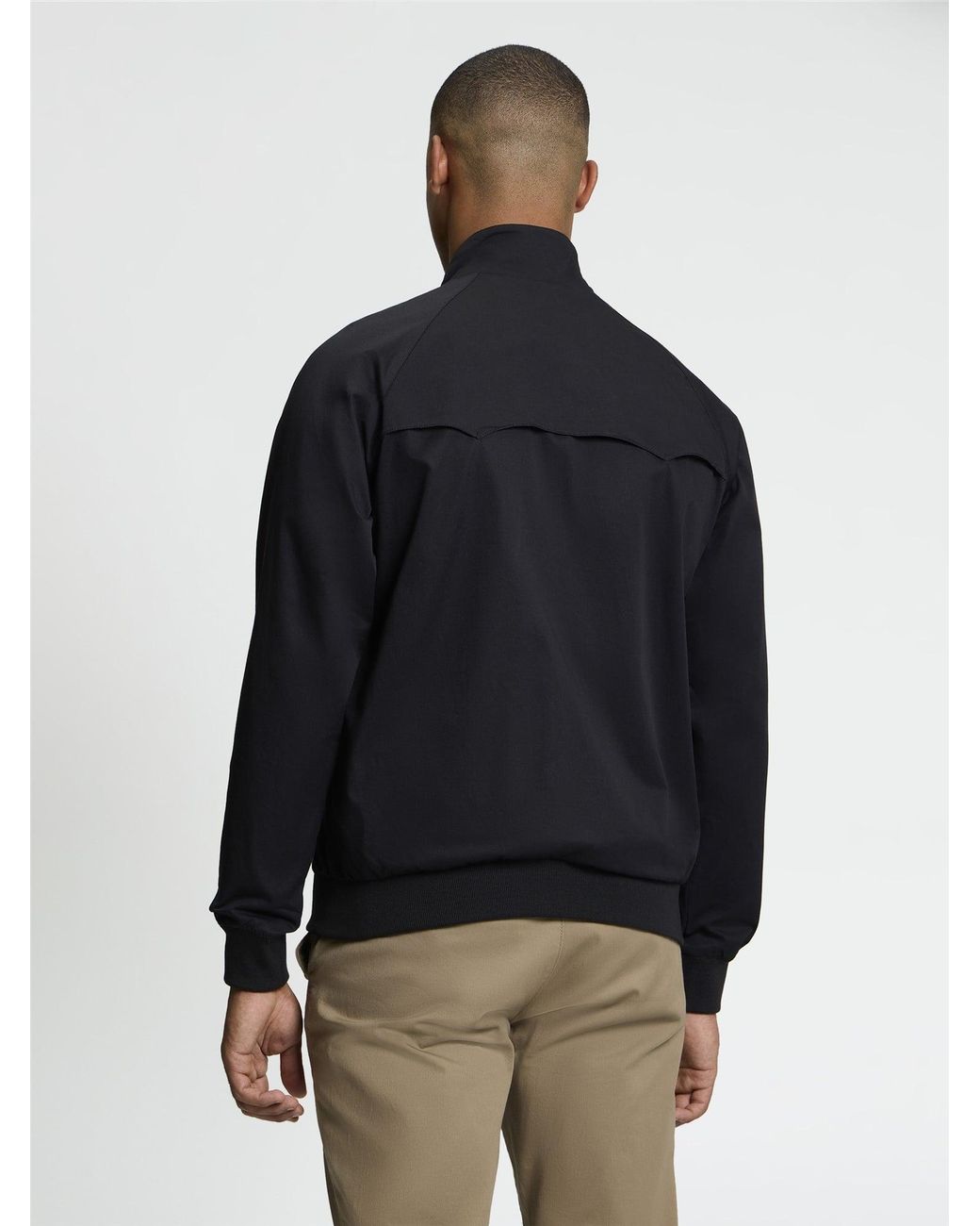 Ben Sherman Black Signature Harrington In for men