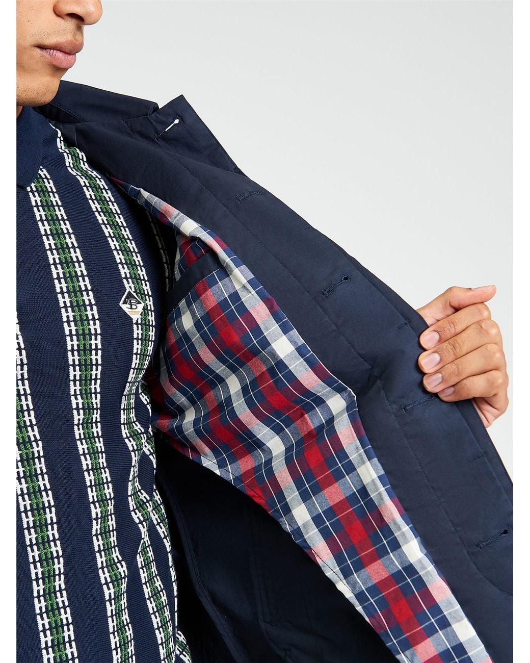 Ben Sherman Blue Signature Mac In for men