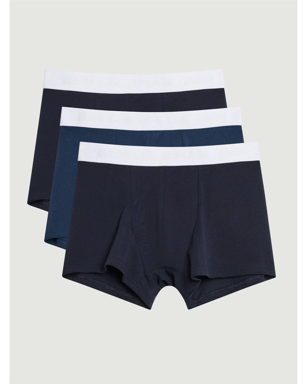 Ben Sherman 3 Pack Signature Pattern mix Underwear In Blue for men