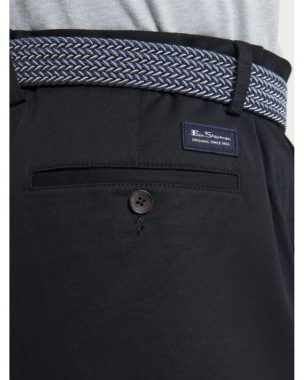Ben Sherman Blue Signature Chino Shorts In for men