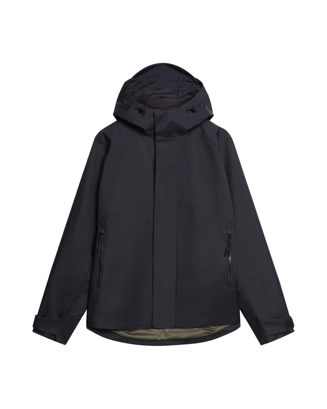 Ben Sherman Blue Uniform Parka In Black for men