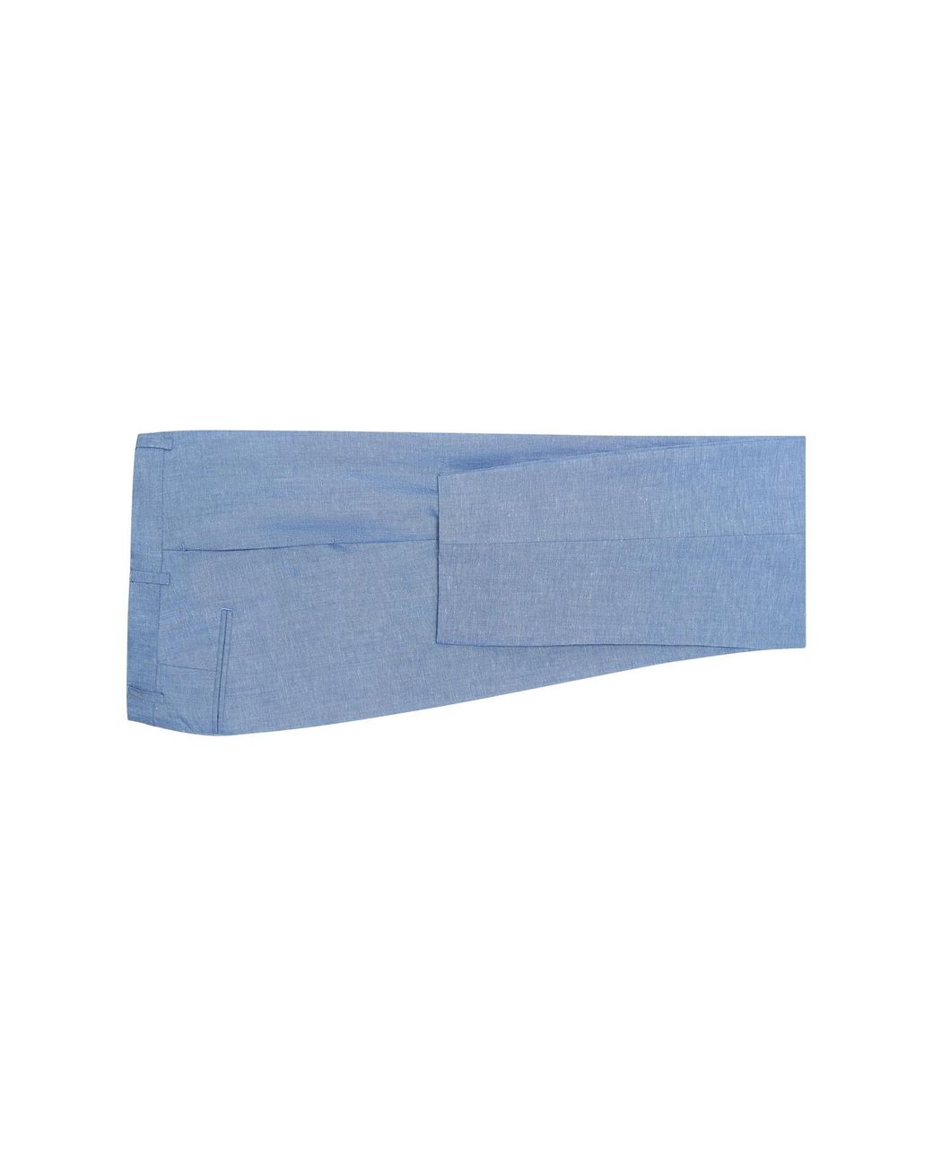 Ben Sherman Linen Blend Trouser In Blue for men