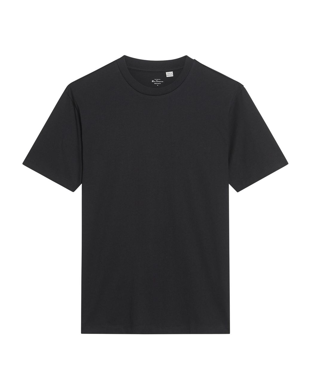 Ben Sherman Short Sleeve Jersey Tee In Black for men