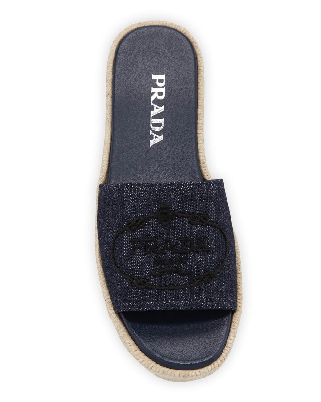 prada denim espadrilles