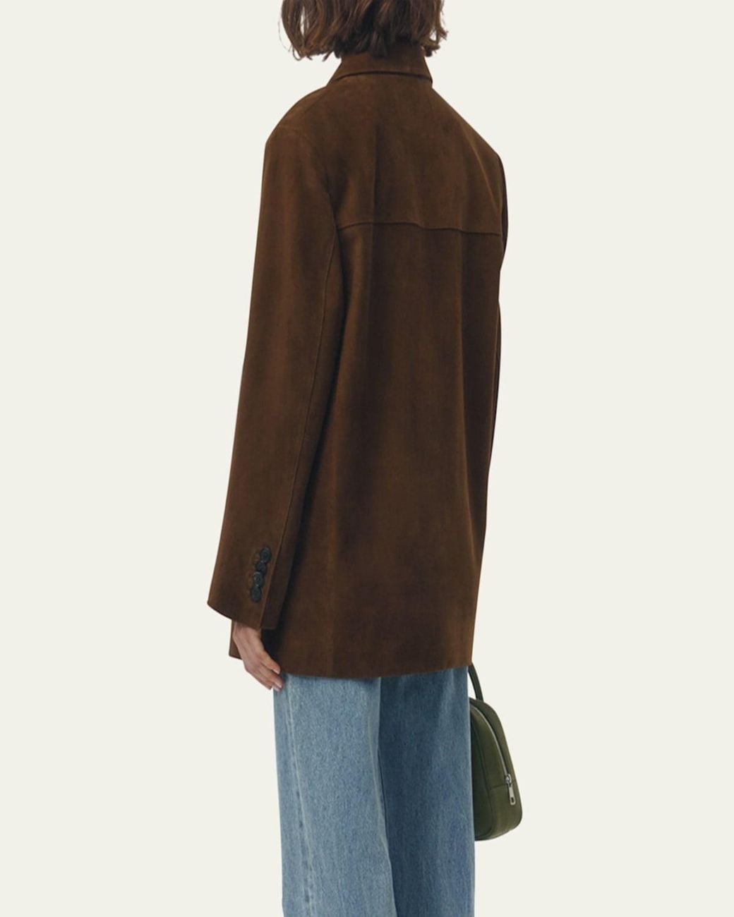 DUNST Brown Tailored Suede Jacket