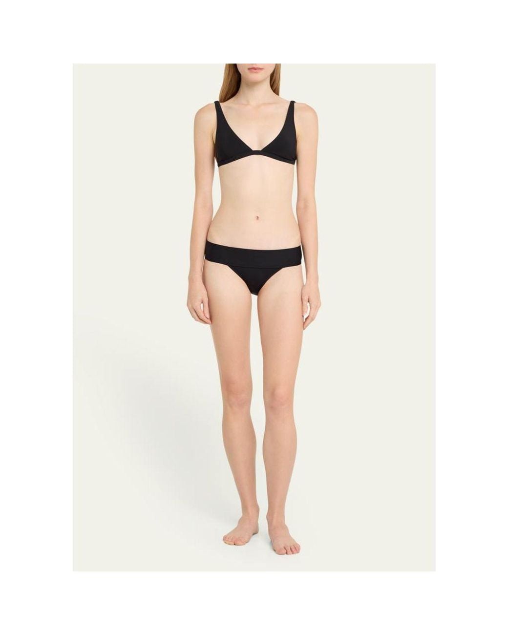 Eres Black Pactole Brief Bikini Bottom