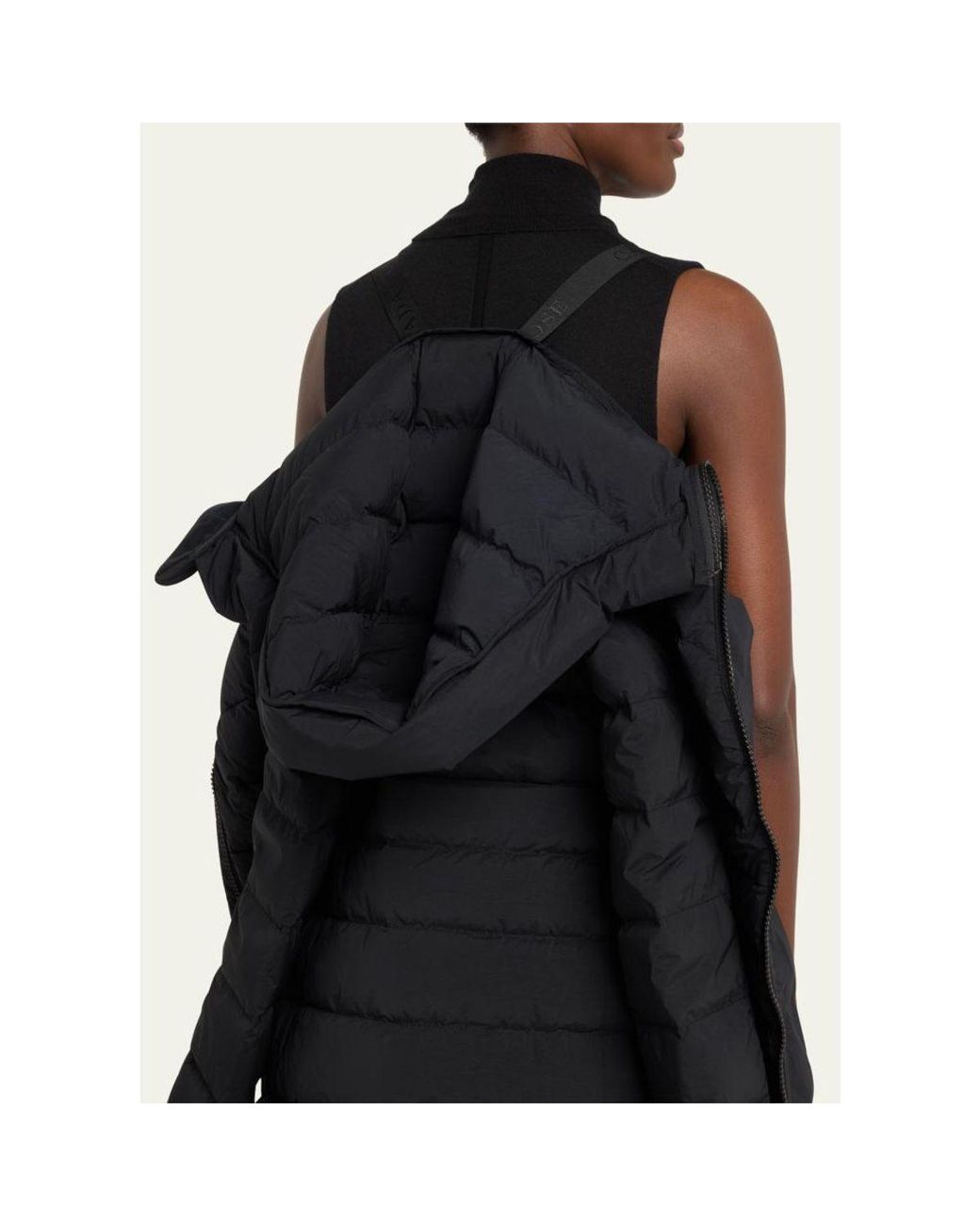 Canada Goose Gray Clair Coat Label