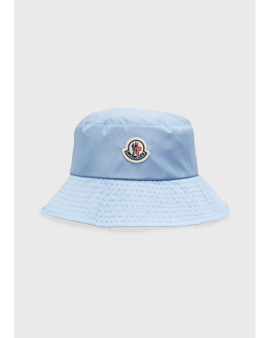 Moncler Bucket Hat in Blue | Lyst