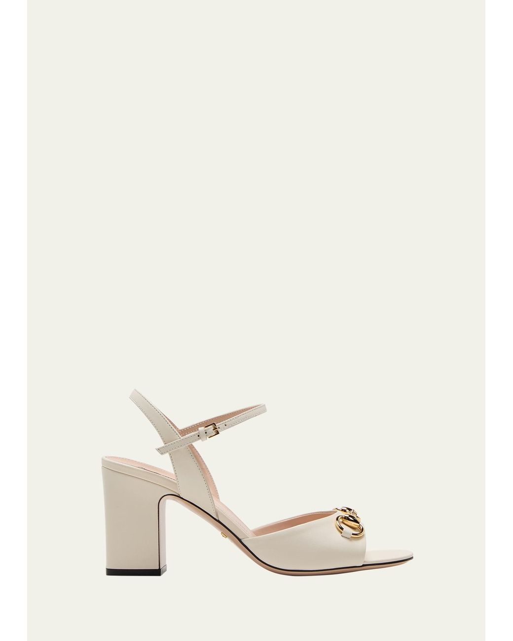 Gucci horsebit online ankle strap sandals