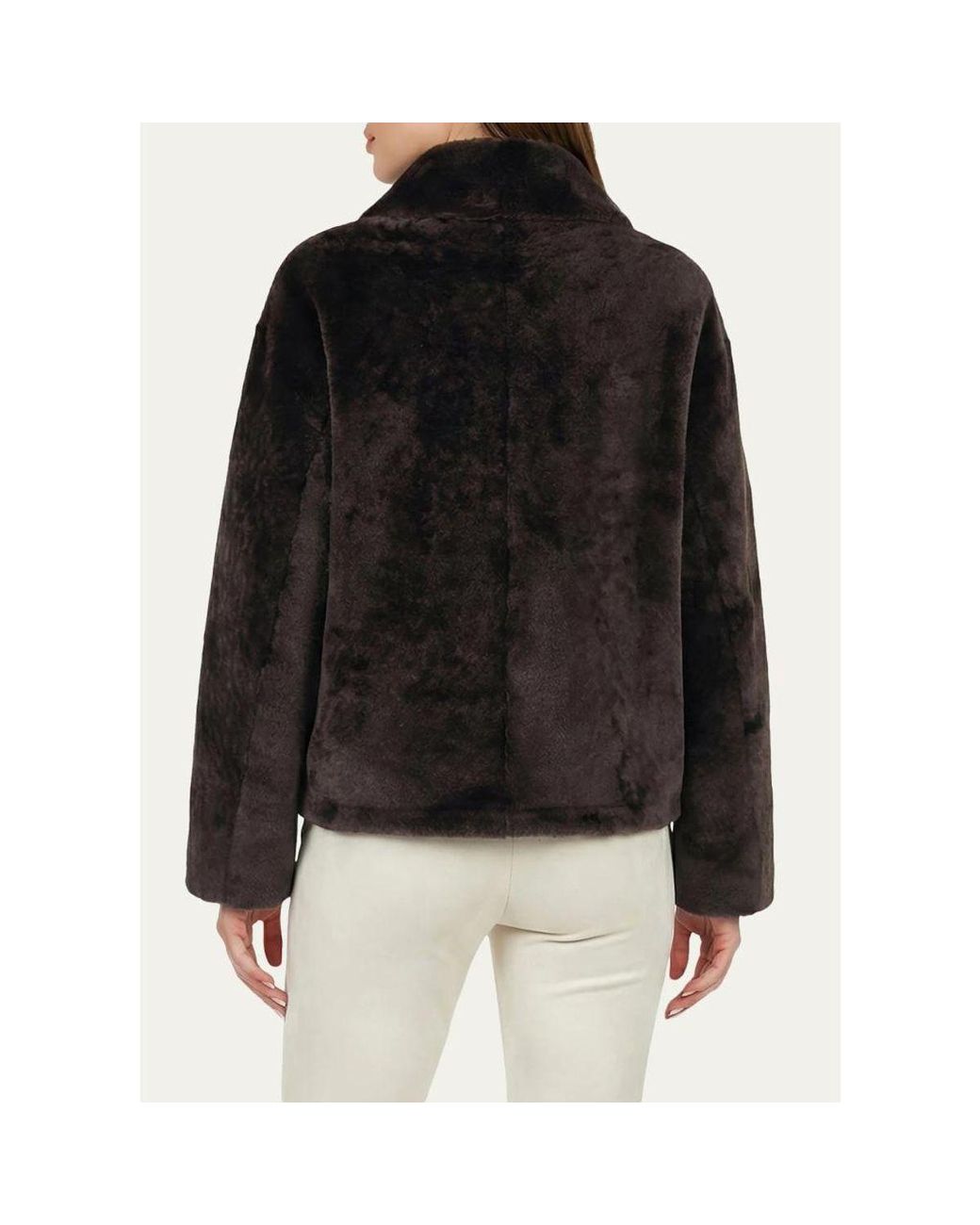 Gorski Black Select Shearling Lamb Jacket