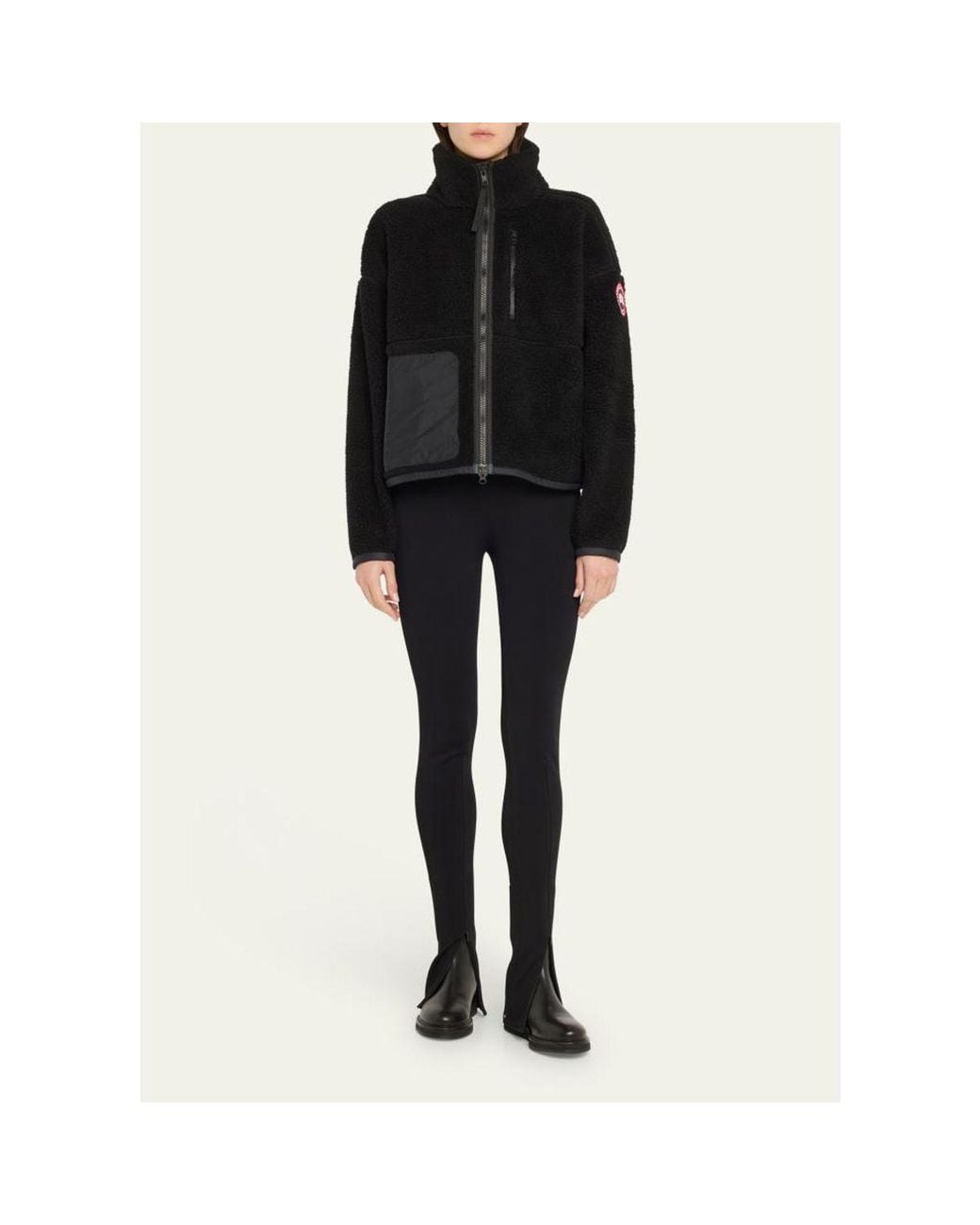 Canada Goose Black Simcoe Fleece Jacket