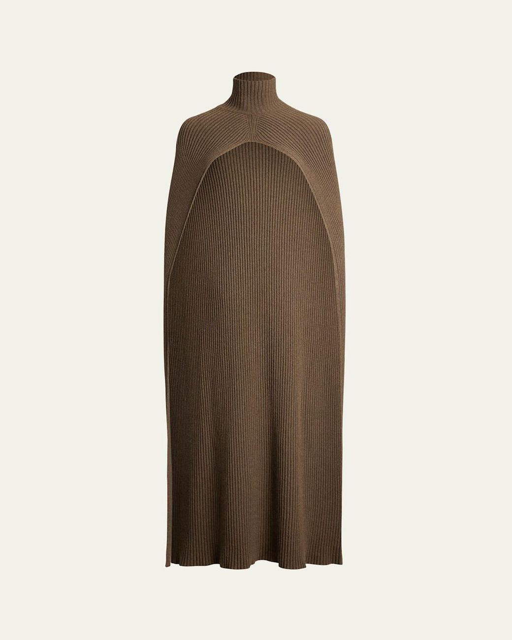 ROP-RPW2543 CAMEL FUR KNIT TURTLENECK main image 0