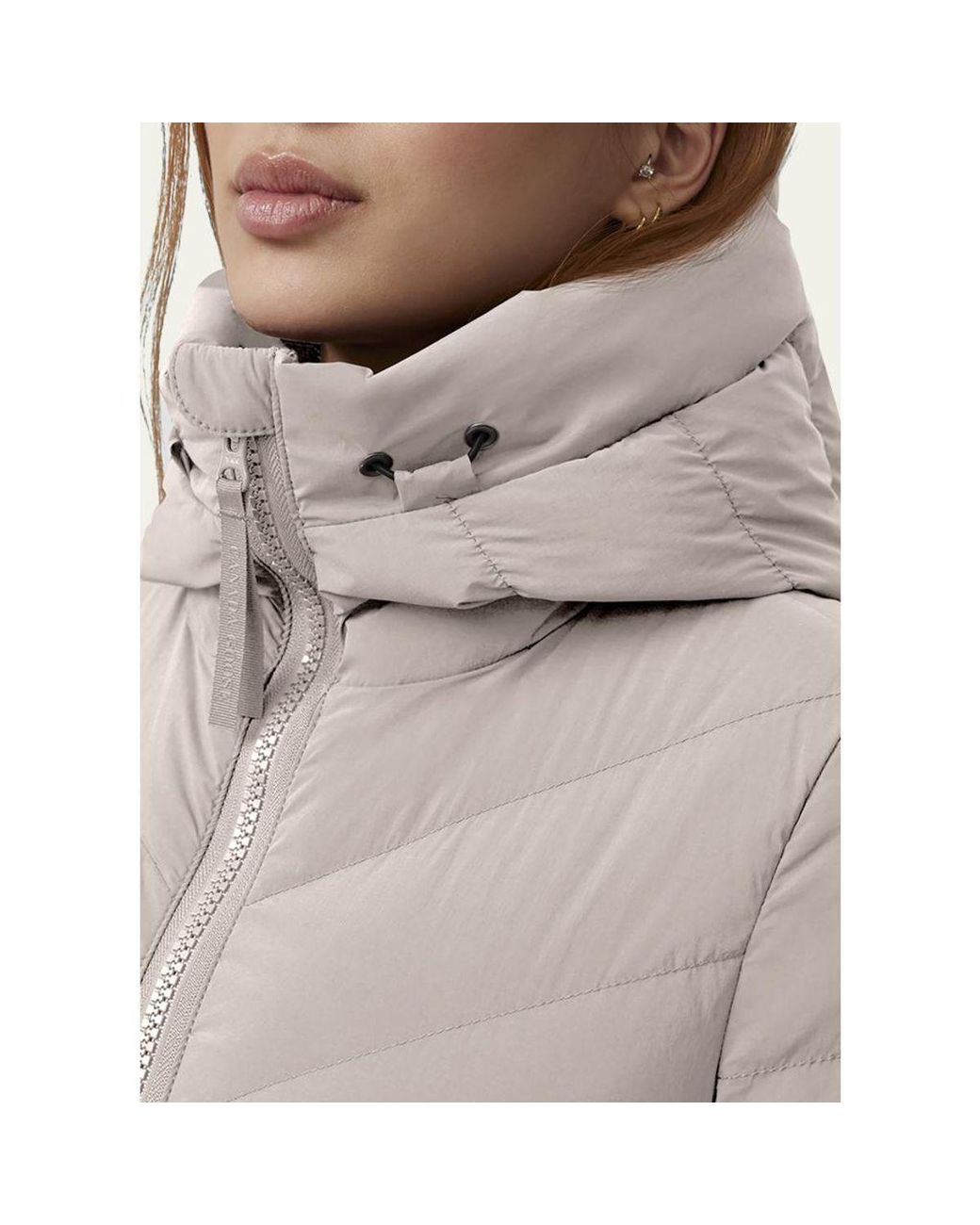 Canada Goose Gray Clair Coat Label
