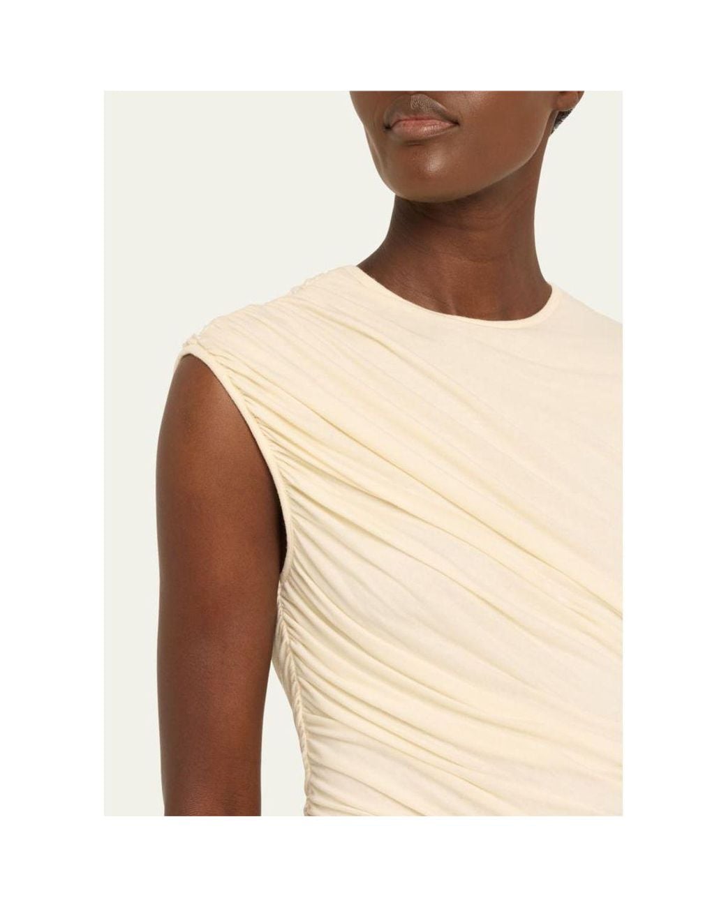 Agolde Natural Ester Twist Tank Top