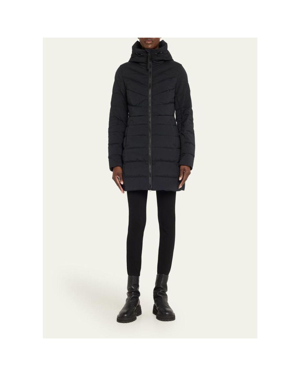 Canada Goose Gray Clair Coat Label