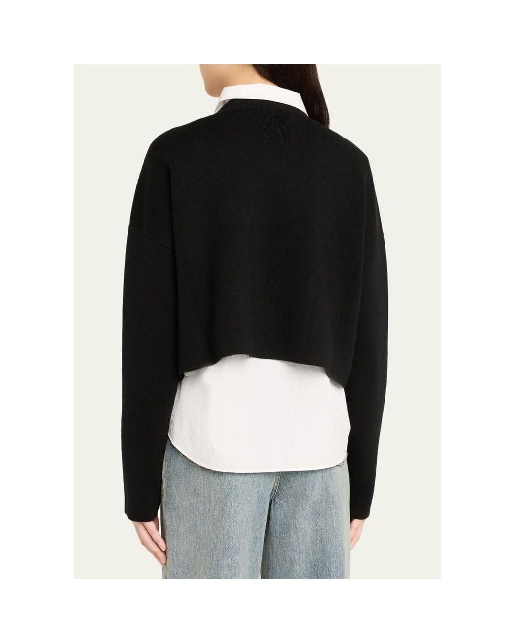 Loewe Black Anagram Wool-Blend Sweater