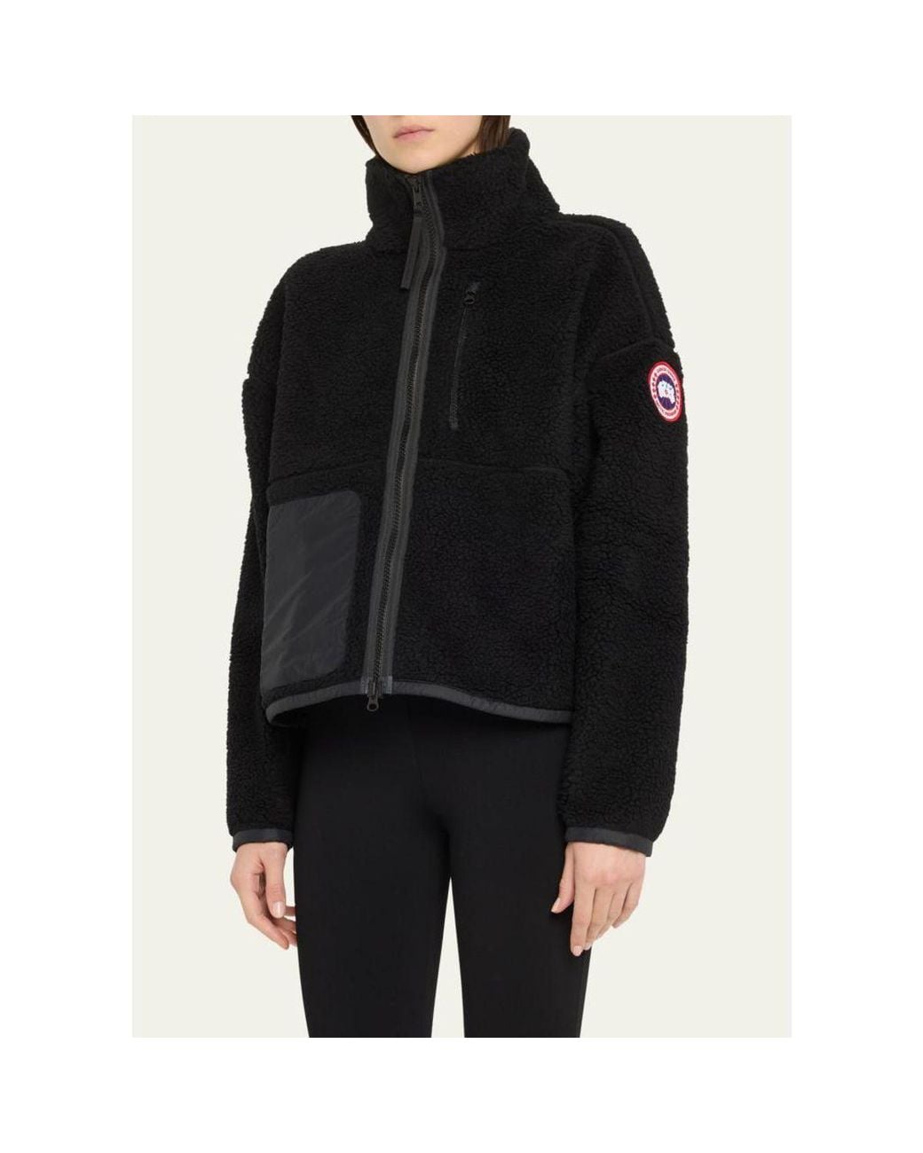 Canada Goose Black Simcoe Fleece Jacket